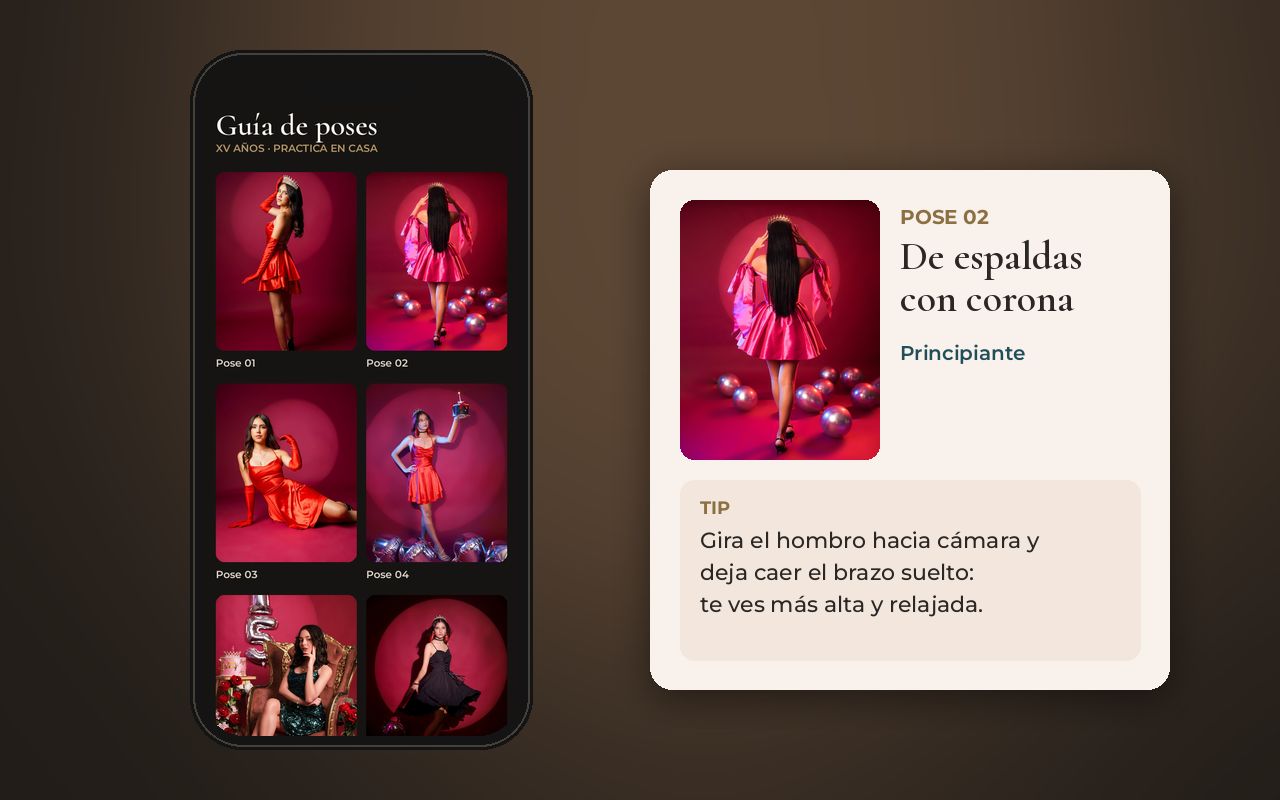 Guía de poses para practicar